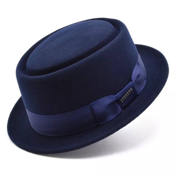 Stetson Navy Blue Hat - Picture 1 of 1